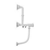 سینک گرانیتی مشکی رگهدار لوتوس مدل دو لگن